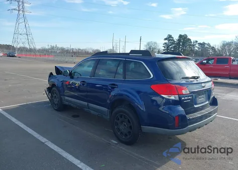 2010 Subaru Outback 2.5I from USA, damaged, VIN 4S4BRBAC5A3376806